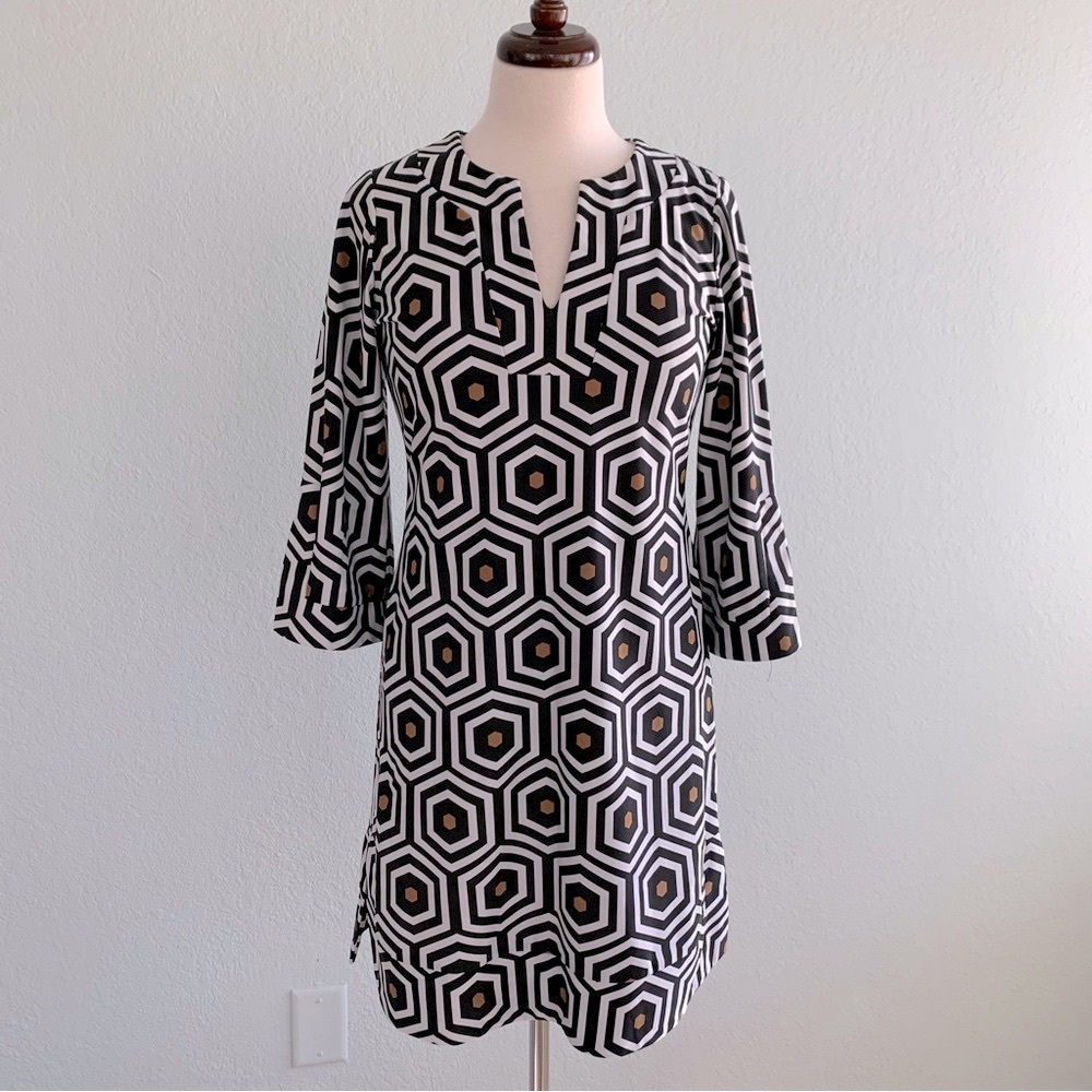 Jude Connally Geo Print Megan Tunic Dress